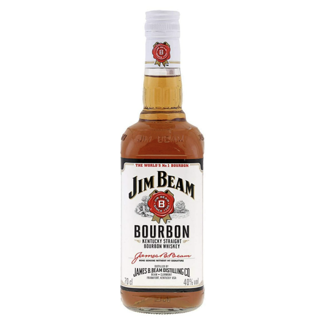 JIM BEAM WHITE BOURBON 40% 700ML Price/ Jim Beam Kentucky Straight Bourbon